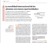 Calificaciones & Empleo 84: La movilidad internacional de los «jóvenes con menos oportunidades»
