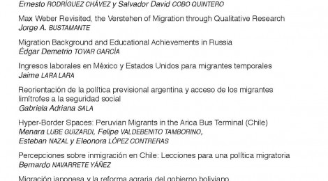 [Artículo] Reorientación de la política previsional argentina y acceso de los migrantes limítrofes a la seguridad social / Gabriela Sala