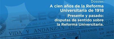 [Artículo] Memorias sobre la Reforma de 1918 y politización estudiantil en Córdoba en los debates de la ley de educación / Sol Prieto
