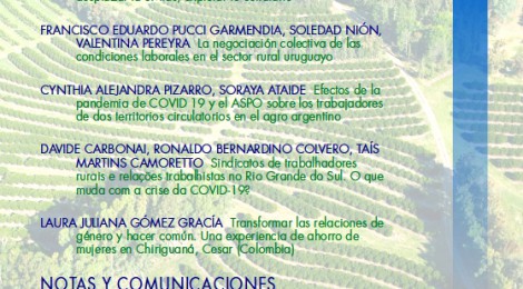 [Revista Latinoamericana de Estudios Rurales] Volumen 7 Número 13